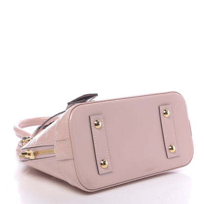 Louis Vuitton Vernis Flowers Alma BB Rose Ballerine 4 of 8