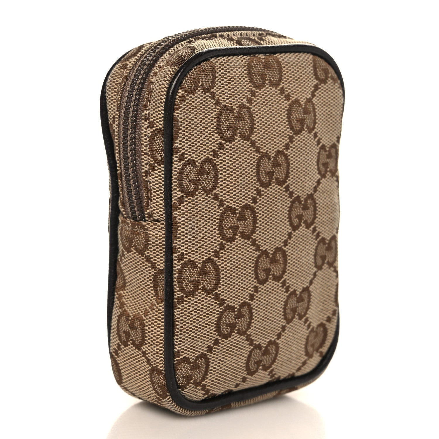 Gucci Monogram Mini Zip Pouch Beige 3 of 7