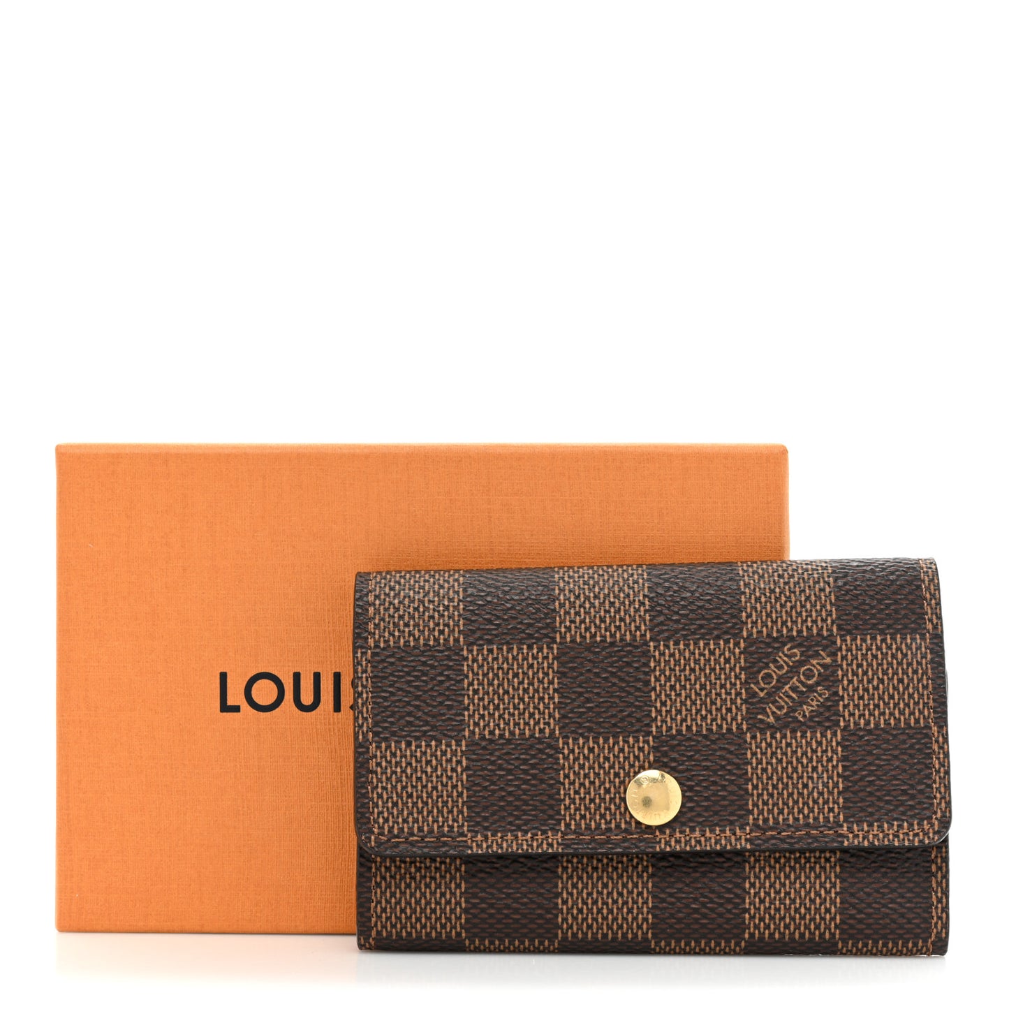 Damier Ebene Multicles 6 Key Holder