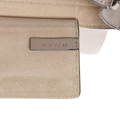 Chloe Suede Calfskin Mini Faye Shoulder Bag Motty Grey 9 of 10