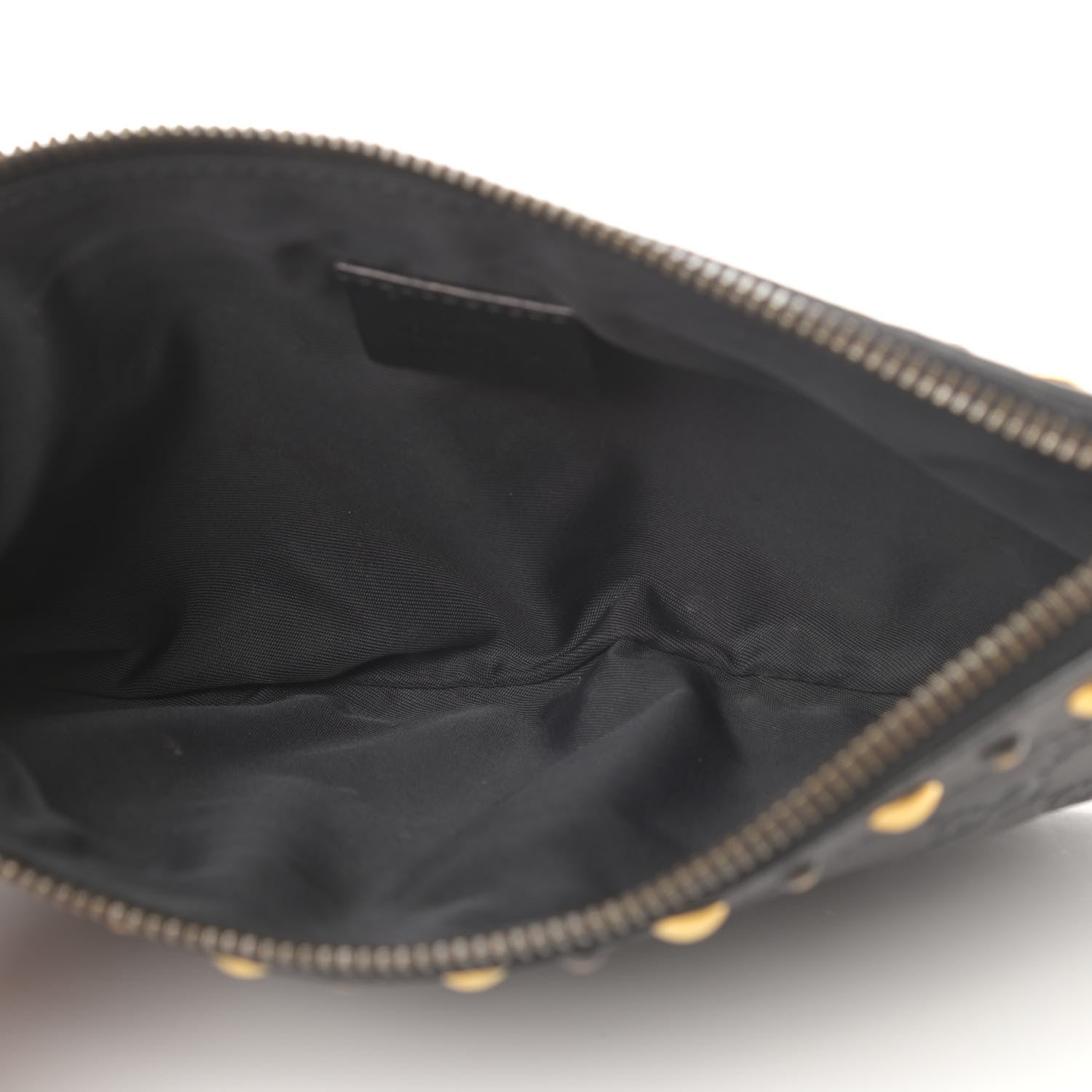 Gucci Guccissima Babouska Wristlet Black 5 of 11
