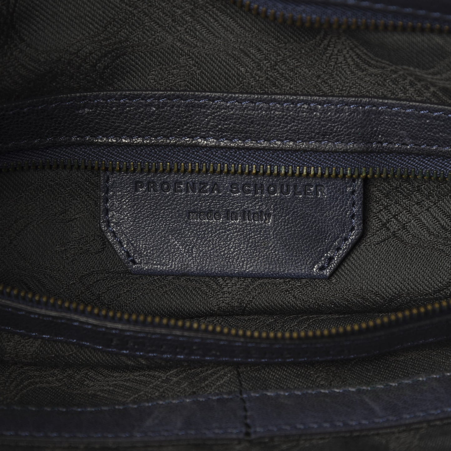 Lambskin PS1 Tote Indigo