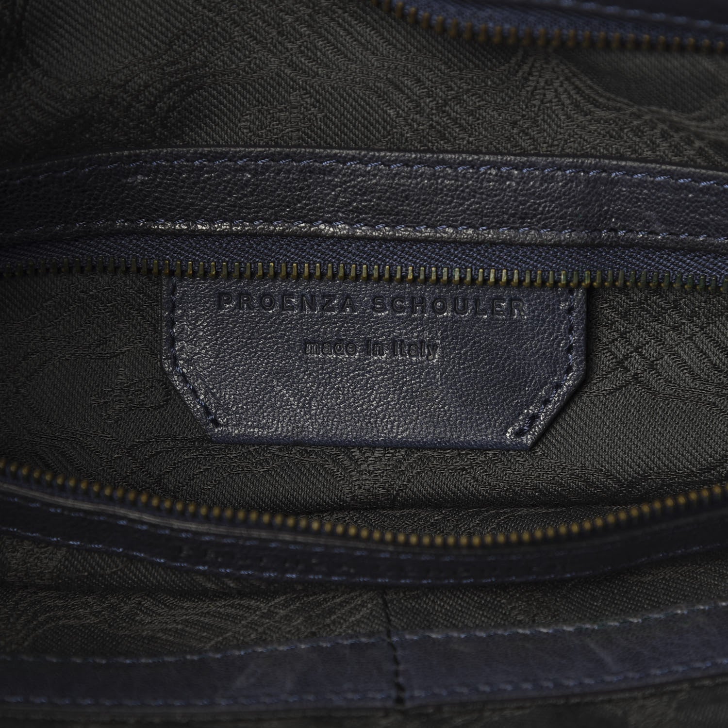 Proenza Schouler Lambskin PS1 Tote Indigo 6 of 16