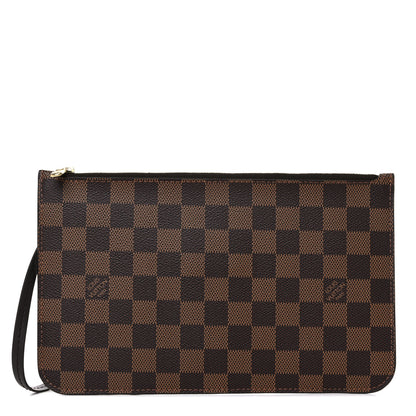 Louis Vuitton Damier Ebene Neverfull MM GM Pochette 1 of 8