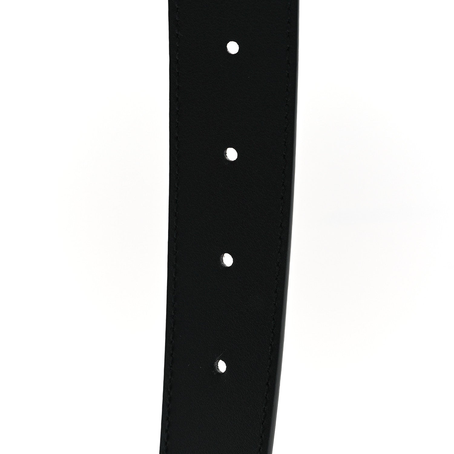Gucci Plutone Calfskin Double G 30mm Belt 100 40 Black 4 of 5