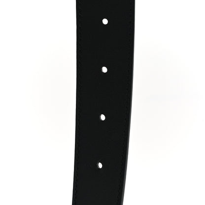 Gucci Plutone Calfskin Double G 30mm Belt 100 40 Black 4 of 5
