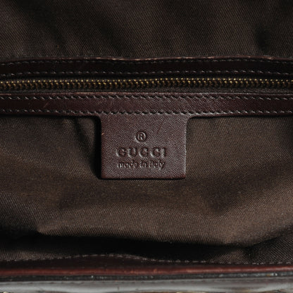 Gucci Guccissima Treasure Boston Dark Brown 6 of 7