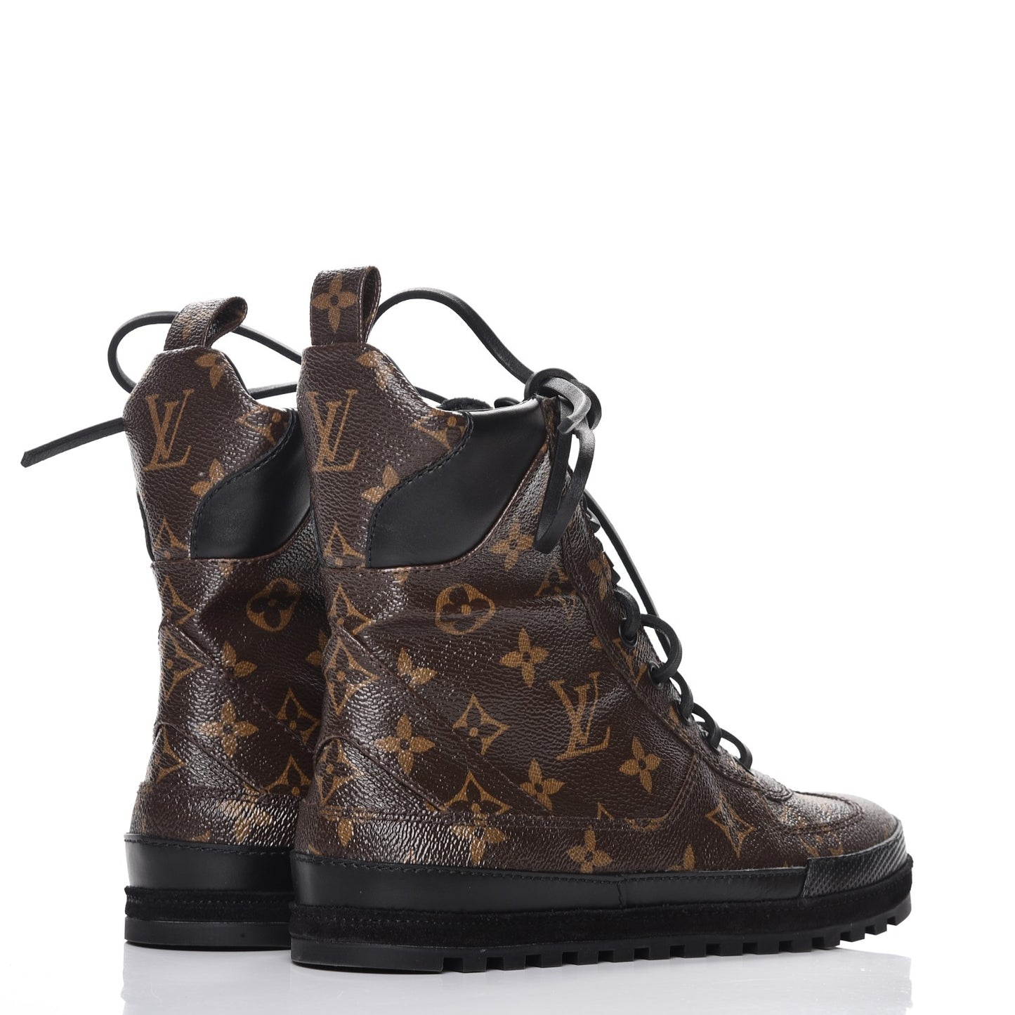 Calfskin Monogram Eldorado Desert Boot 36 Black