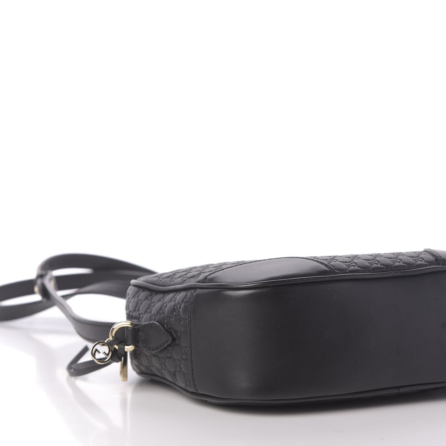 Gucci Microguccissima Mini Bree Messenger Bag Black 6 of 11