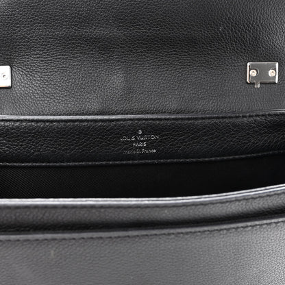 Louis Vuitton Calfskin Lockme II Chain Bag BB Black 6 of 9