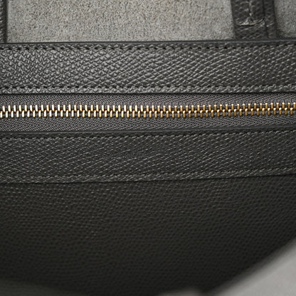 Celine Grained Calfskin Small Vertical Cabas Grey 7 of 11