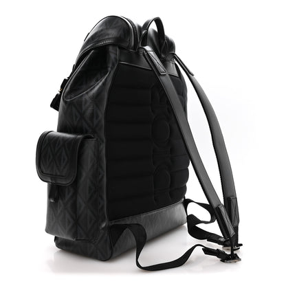 Christian Dior Canvas CD Diamond Hit The Road Backpack Black 3 of 10