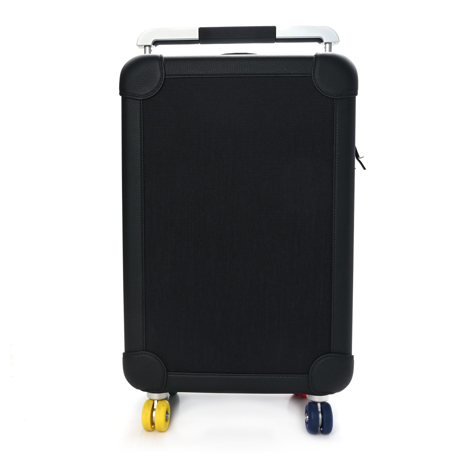 Hermes Taurillon Regate Militaire Sports Toile R.M.S. Trolley Case Luggage Black 1 of 9