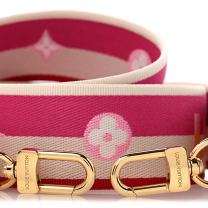 Louis Vuitton Jacquard Speedy Bandouliere 20 Shoulder Strap Fuchsia 3 of 4