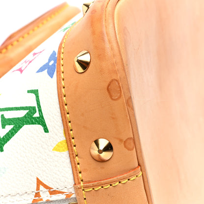 Louis Vuitton Monogram Multicolor Alma White 15 of 15