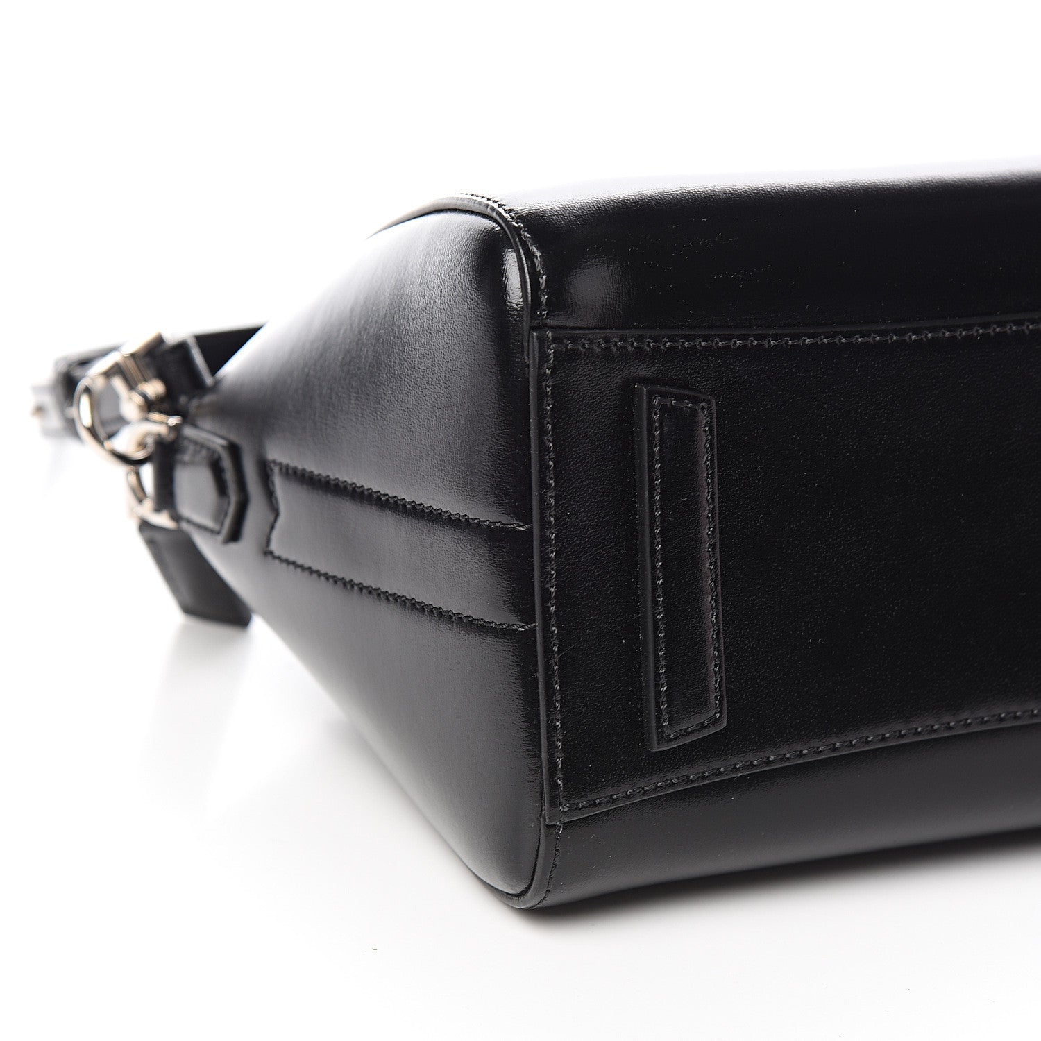 Givenchy Shiny Lord Calfskin Mini Antigona Black 7 of 9