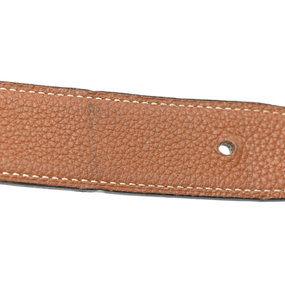 Hermes Box Togo 32mm H Belt 80 Black Gold 7 of 7