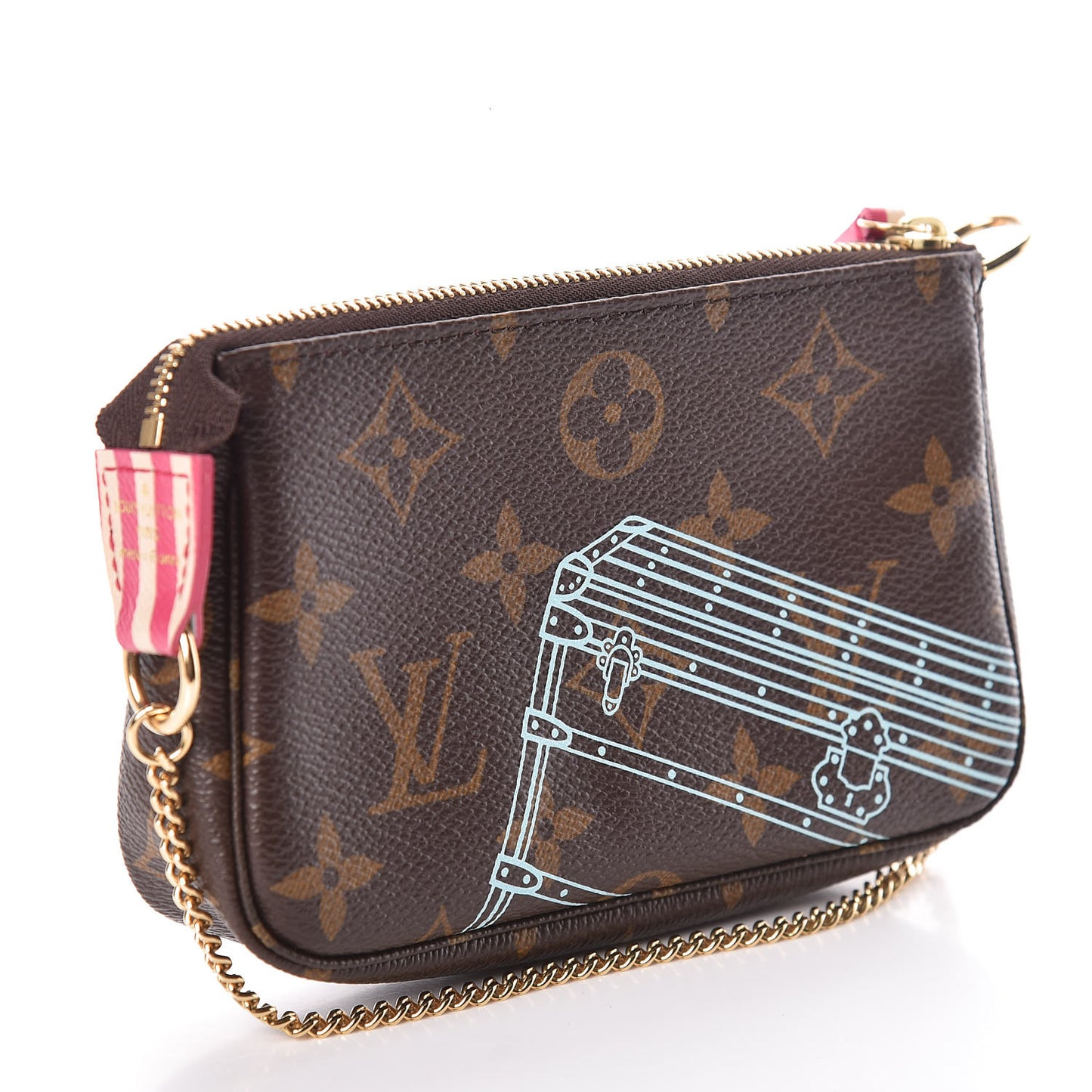 Monogram 2014 Christmas Animation Mini Pochette Accessories