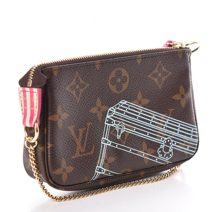 Louis Vuitton Monogram 2014 Christmas Animation Mini Pochette Accessories 3 of 7