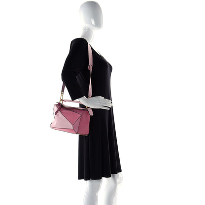 Loewe Calfskin Small Puzzle Bag Rosa 3 of 10