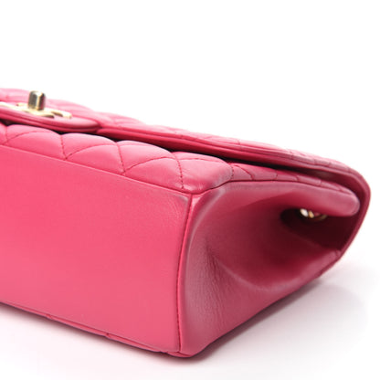 Chanel Lambskin Quilted Medium Mademoiselle Chic Flap Pink 7 of 12