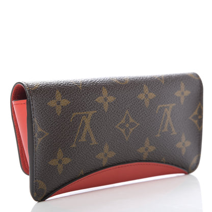 Louis Vuitton Monogram Woody Sunglass Case Rouge 3 of 7