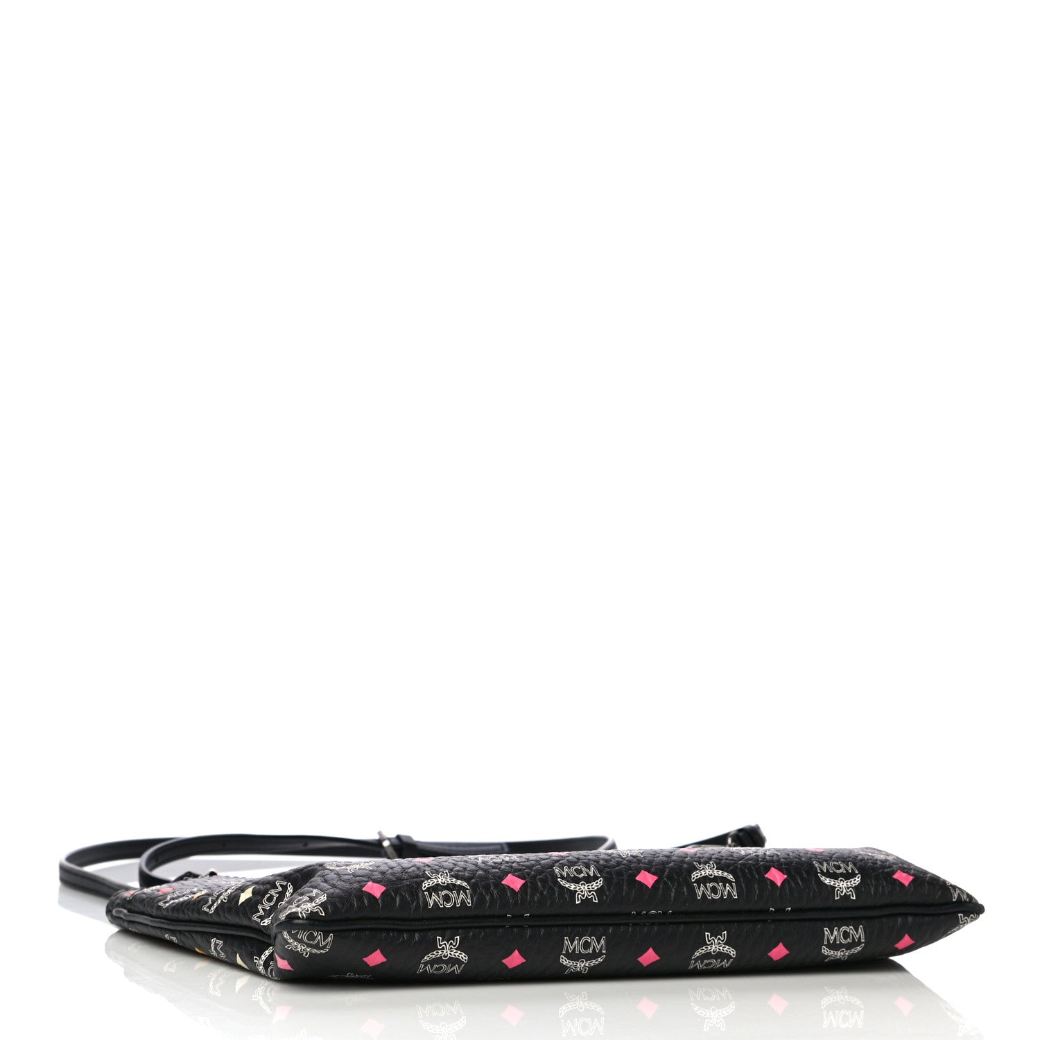 MCM Skyoptic Visetos Crossbody Pouch Spectrum Diamond Black 5 of 15