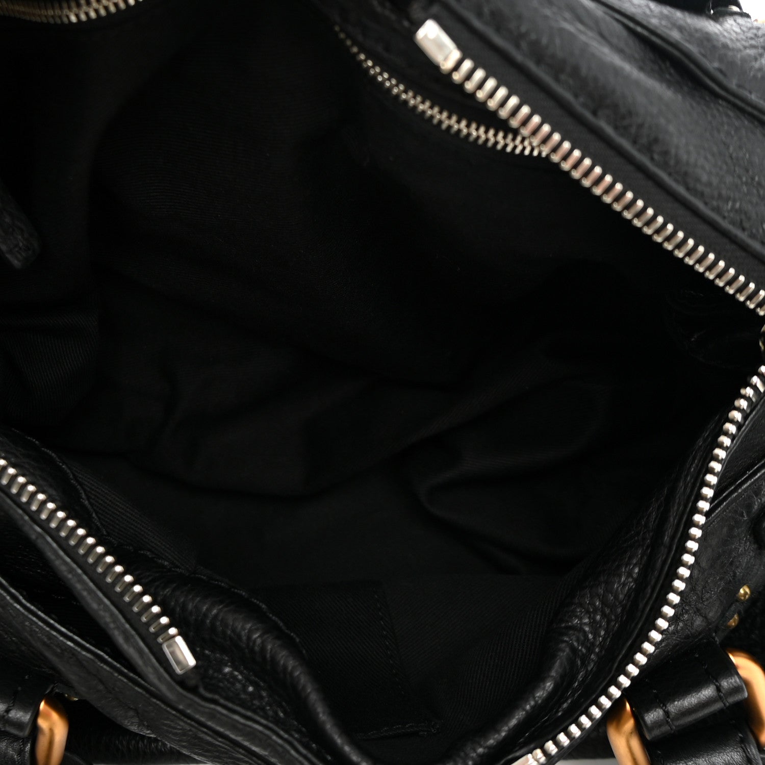 Chloe Calfskin Medium Paddington Satchel Black 5 of 9
