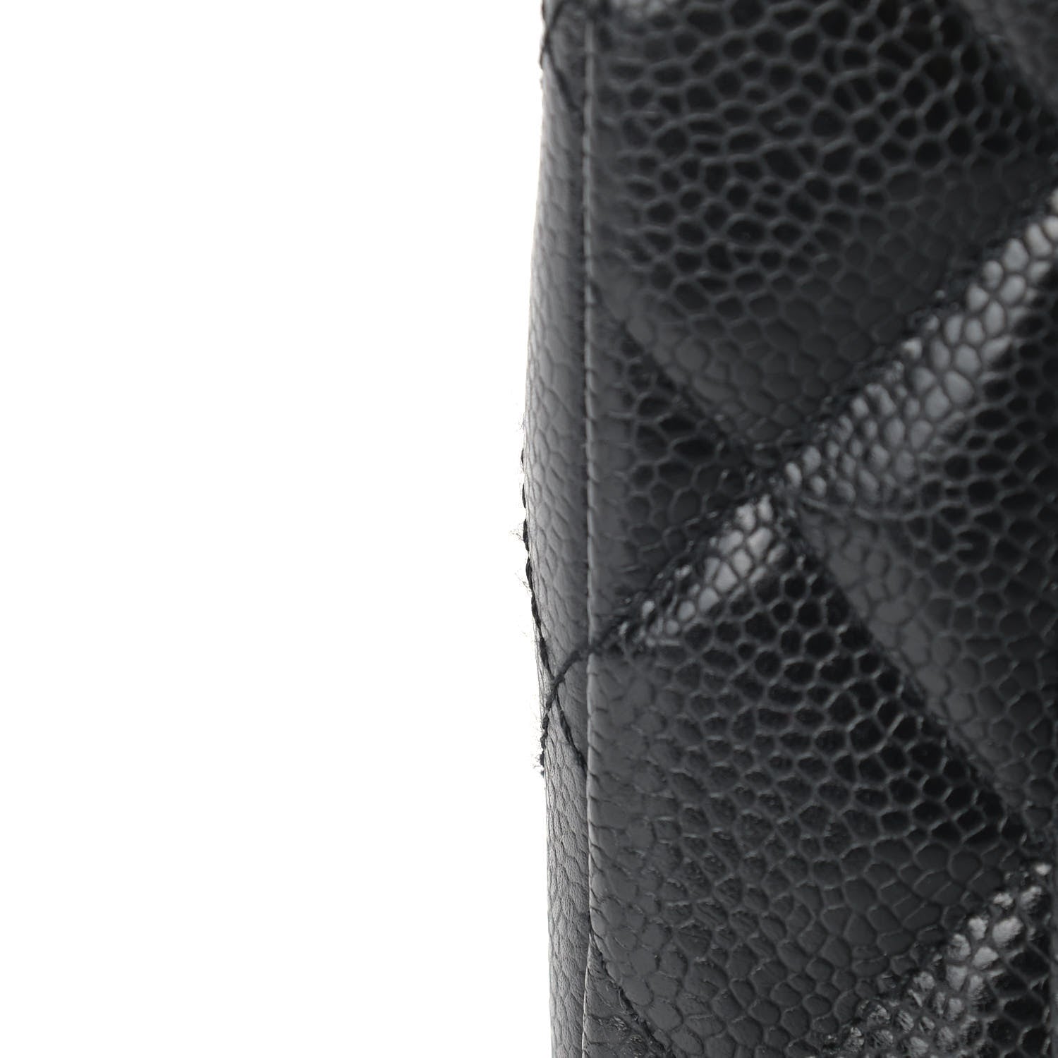 Chanel Caviar Quilted Jumbo Single Flap Black 9 of 16