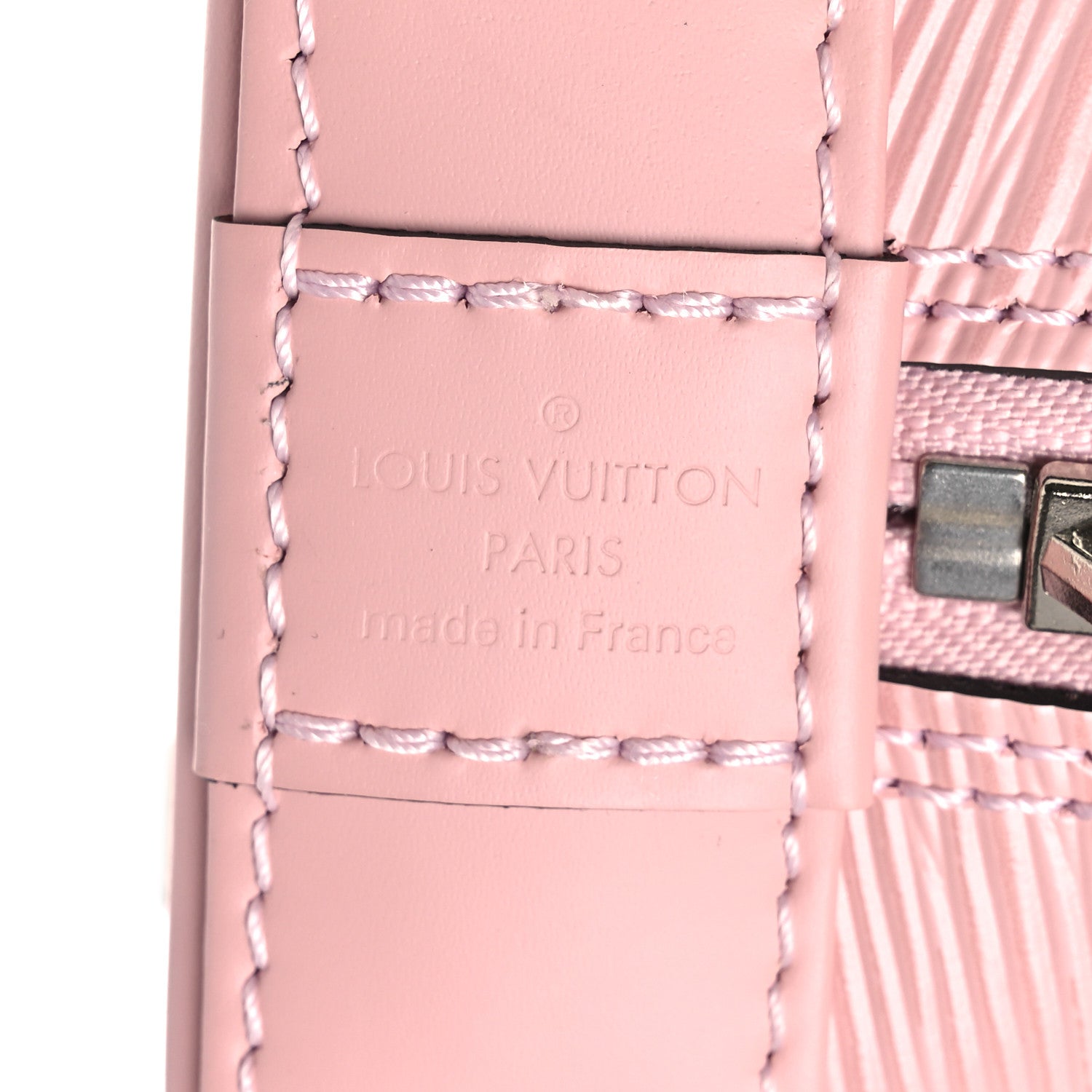 Louis Vuitton Epi Alma BB Rose Ballerine 6 of 13