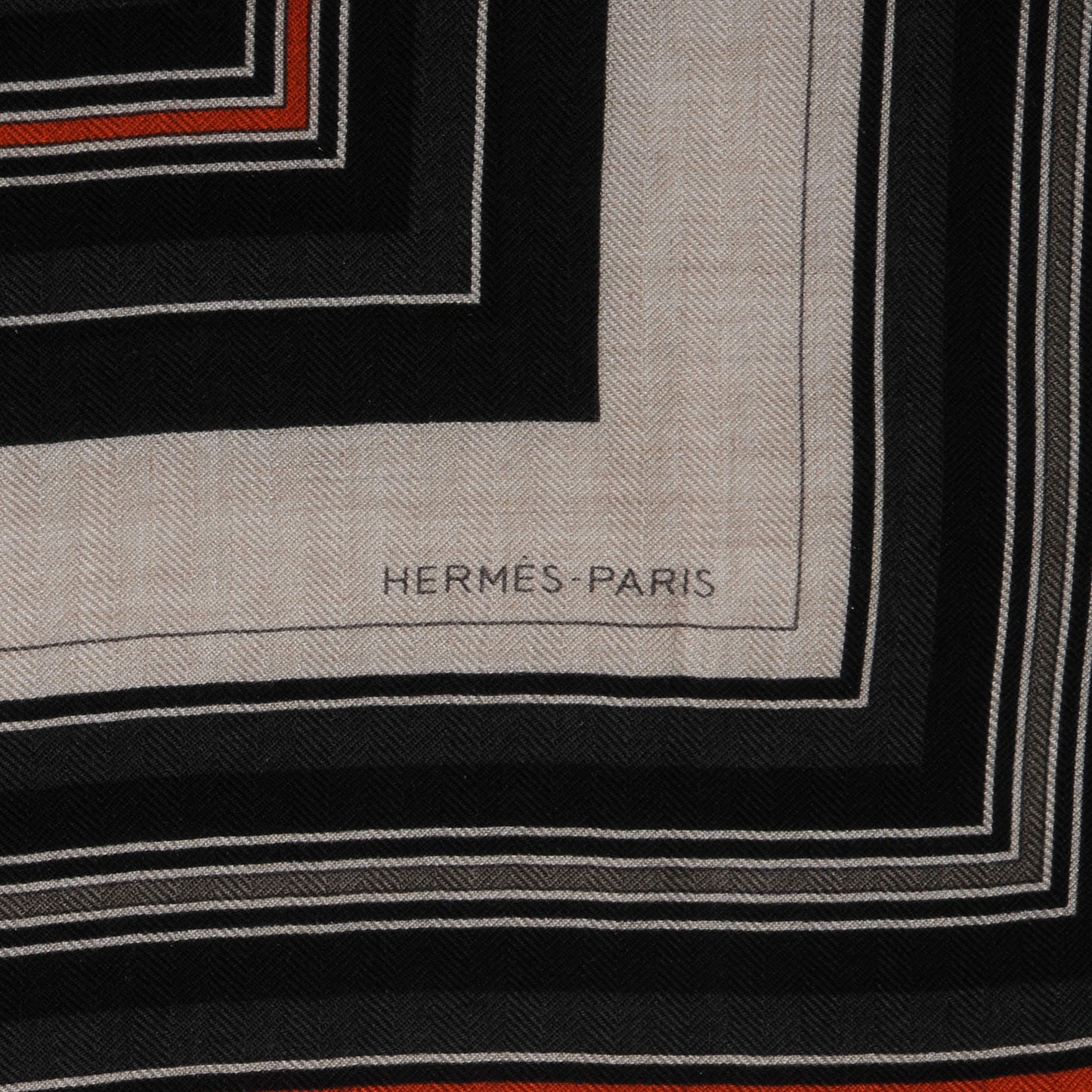 Cashmere Silk Missing Horse Fringed Scarf 100