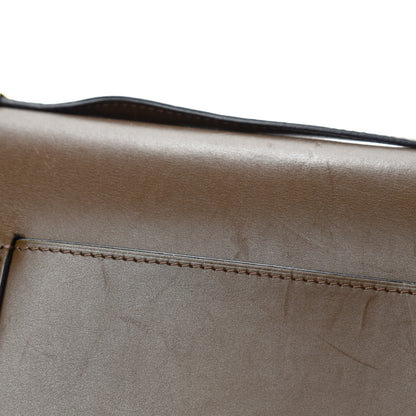 Celine Calfskin Bi-Color Small Case Flap Black Camel 10 of 15
