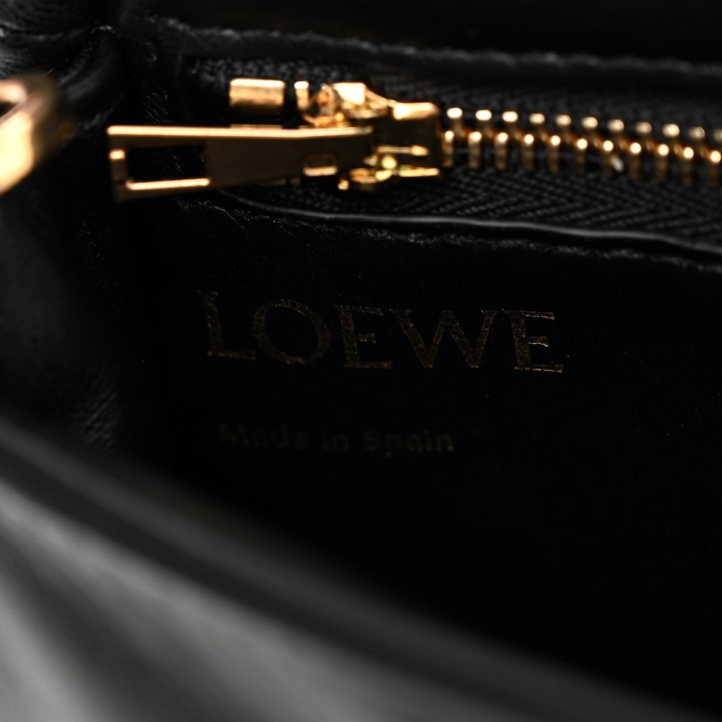 Shiny Nappa Lambskin Mini Goya Puffer Bag Black