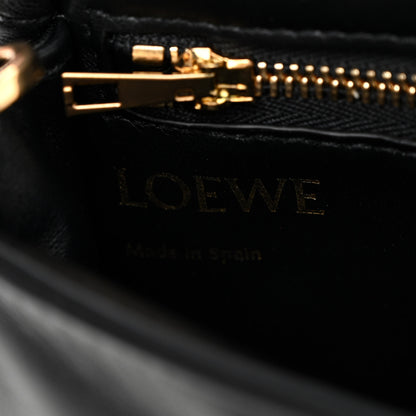 Loewe Shiny Nappa Lambskin Mini Goya Puffer Bag Black 6 of 10