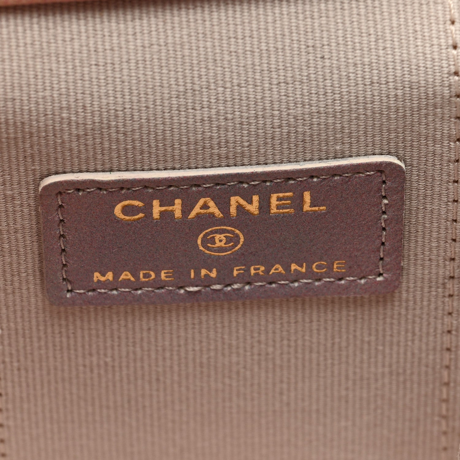 Chanel Lambskin Quilted Ombre Mini Top Handle Vanity Case With Chain Pink Multicolor 5 of 9