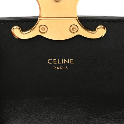 Celine Shiny Calfskin Mini Triomphe Black 6 of 12