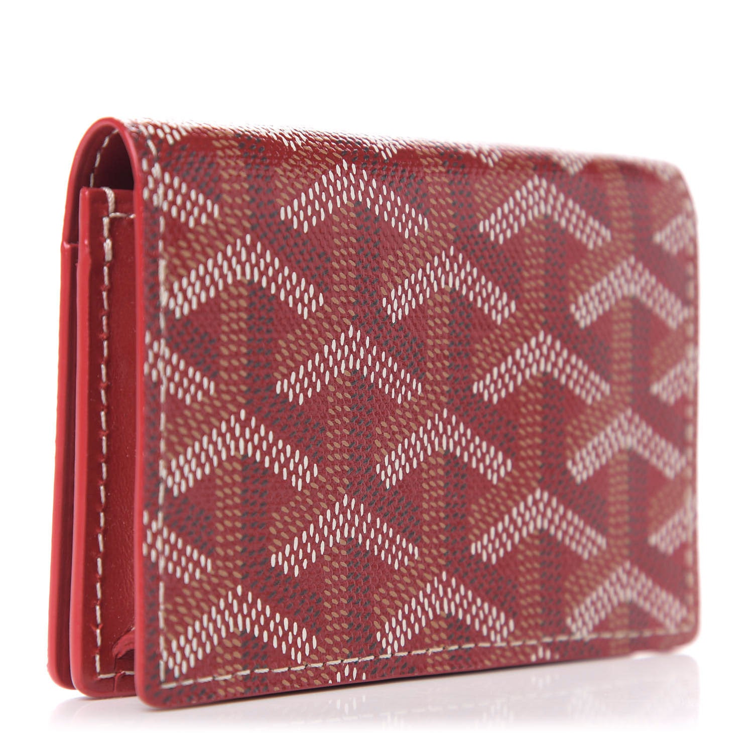 Goyard Goyardine Business Card Holder Red 2 of 5