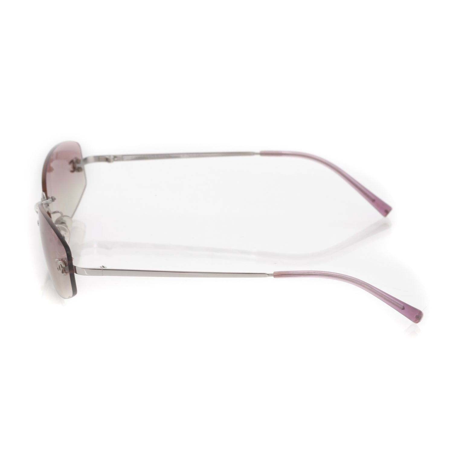 Chanel Frameless CC Logo Sunglasses 4002 Pink 2 of 11