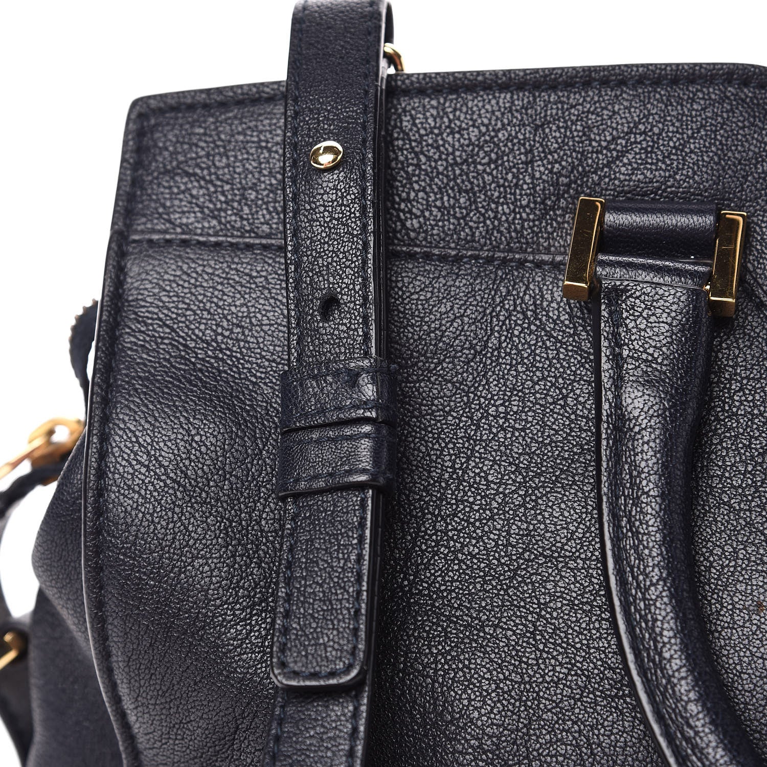 Saint Laurent Calfskin Medium Classic Y Cabas Navy 11 of 11