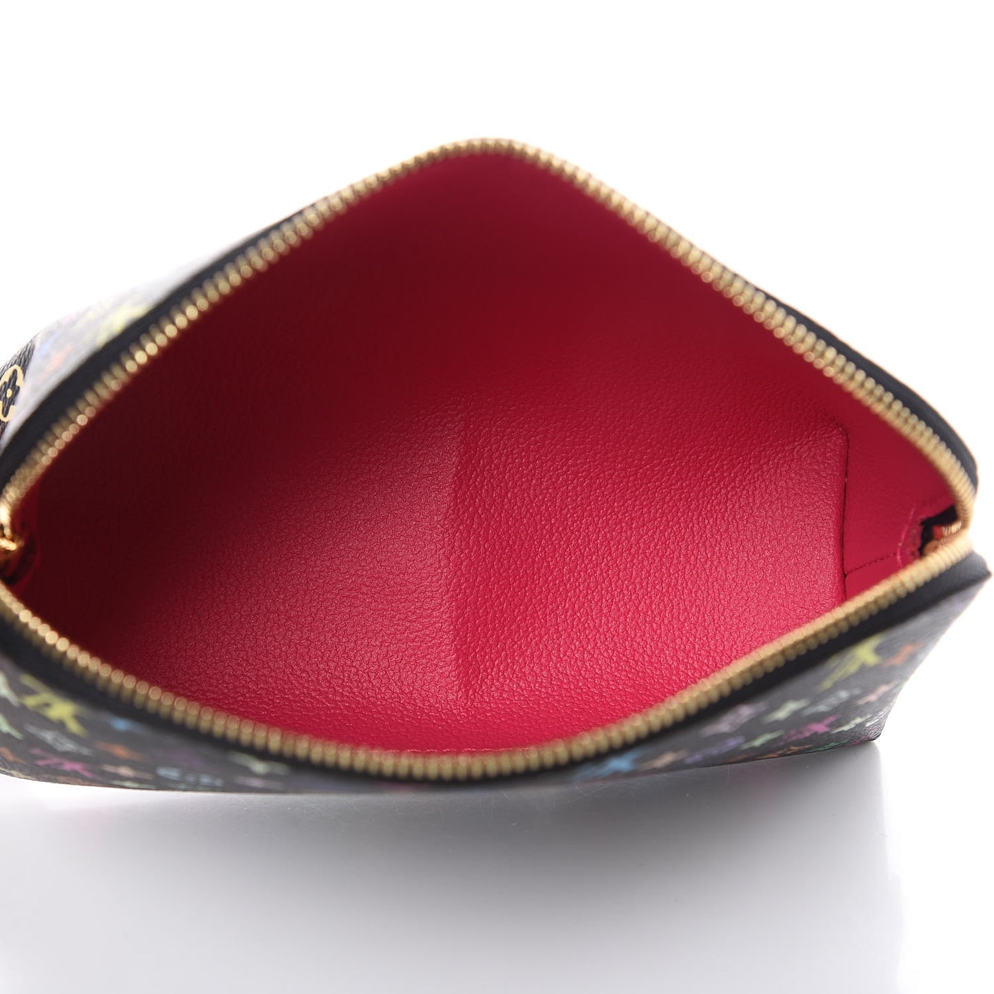 Monogram Multicolor Cosmetic Pouch Black Grenade