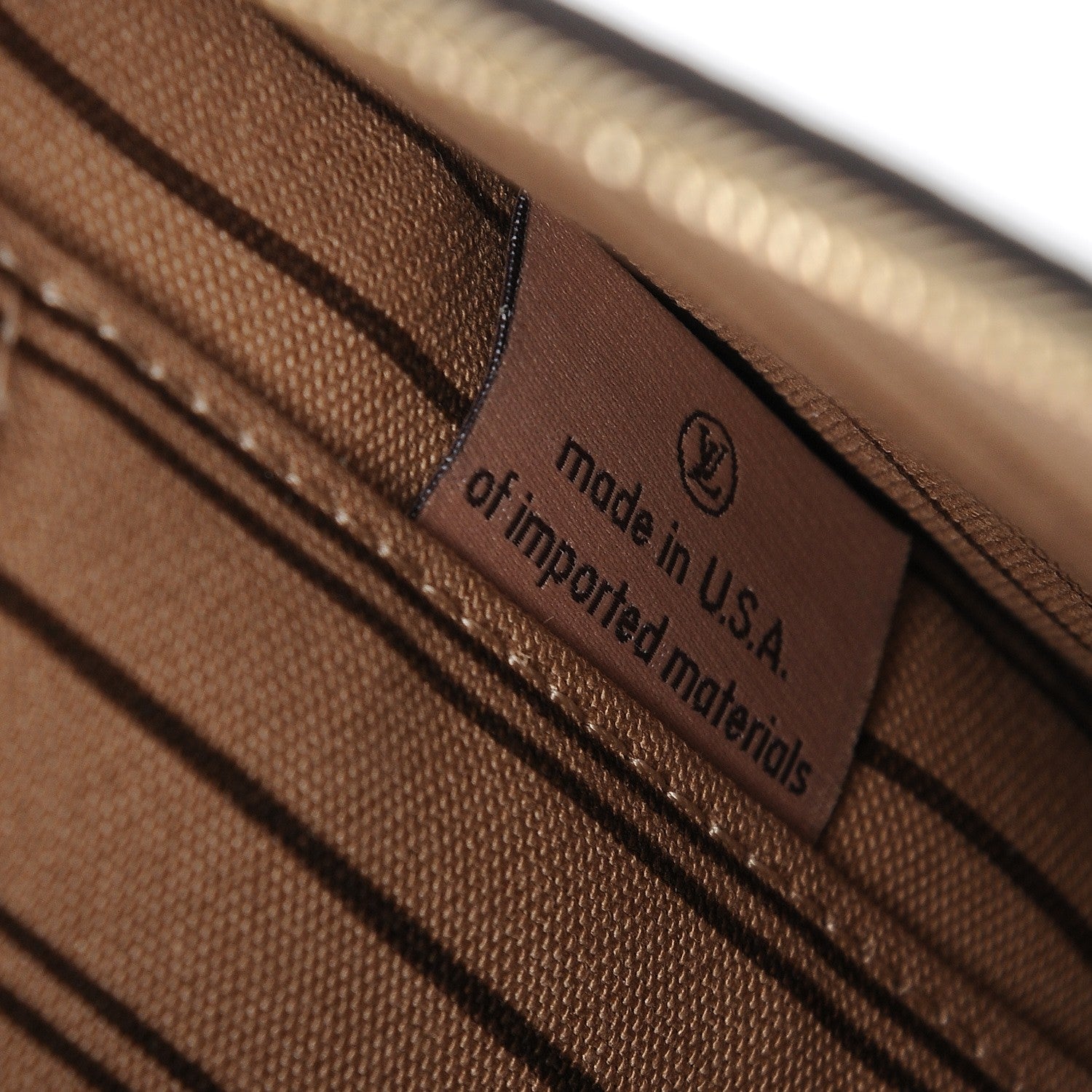Louis Vuitton Monogram Neverfull MM GM Pochette 7 of 8