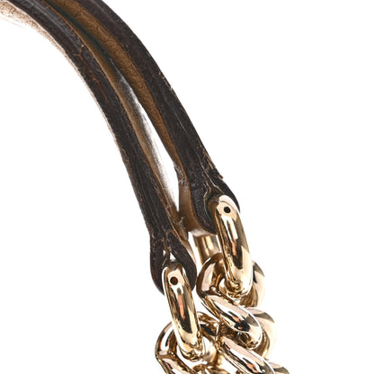 Gucci Pebbled Calfskin Large Soho Chain Shoulder Bag Nude 11 of 12