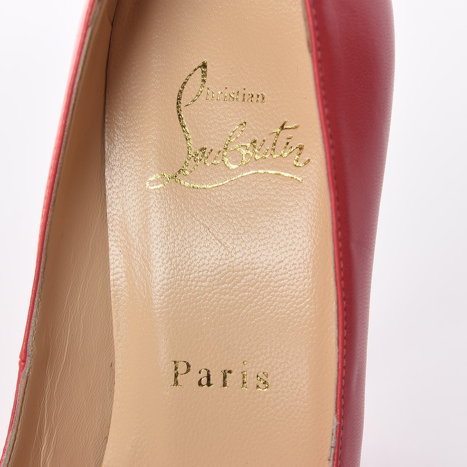 Christian Louboutin Kid Palais Royal 140 Pumps 37.5 Pink 7 of 11