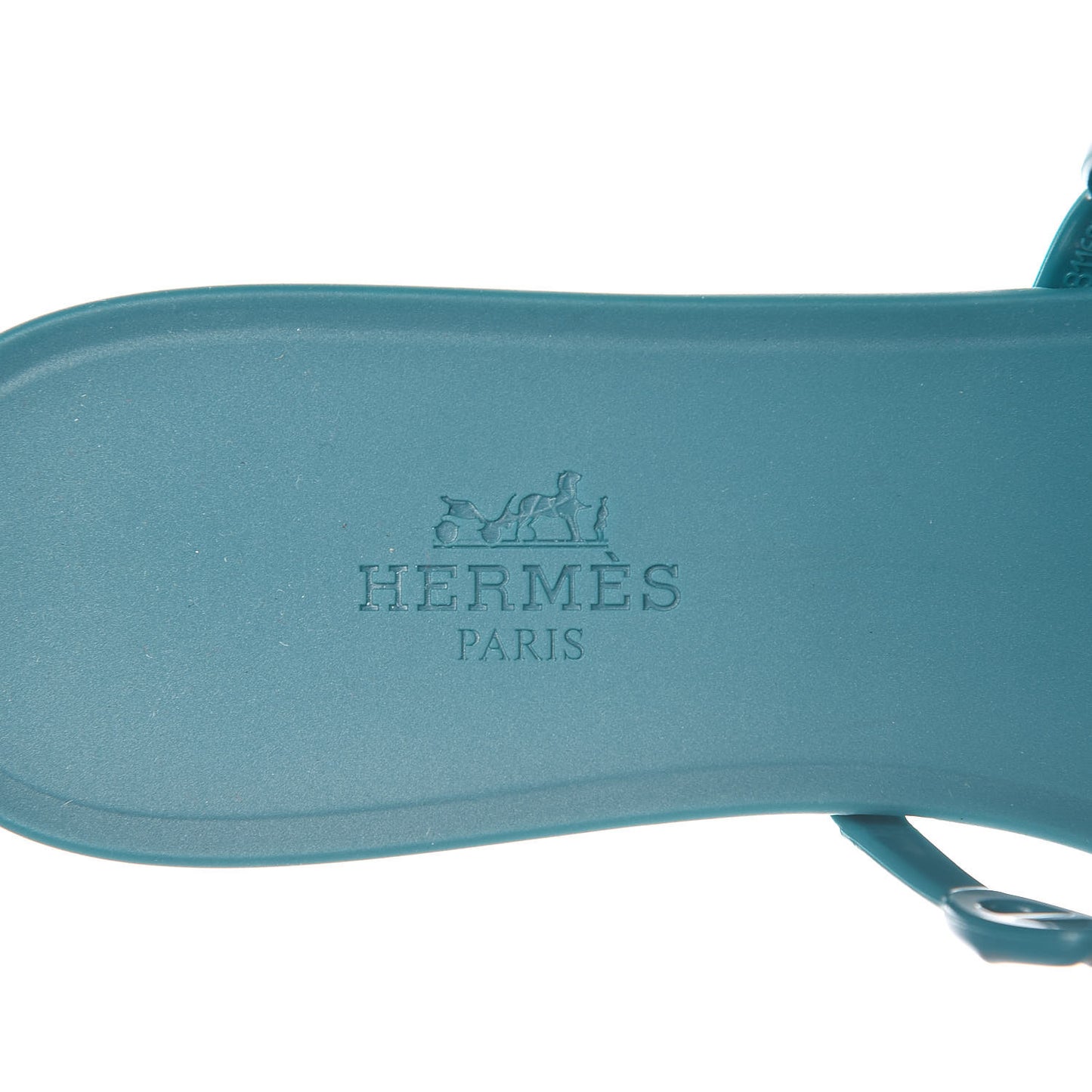 Rubber Chaine d'Ancre Rivage Sandals 36 Vert d'Ete