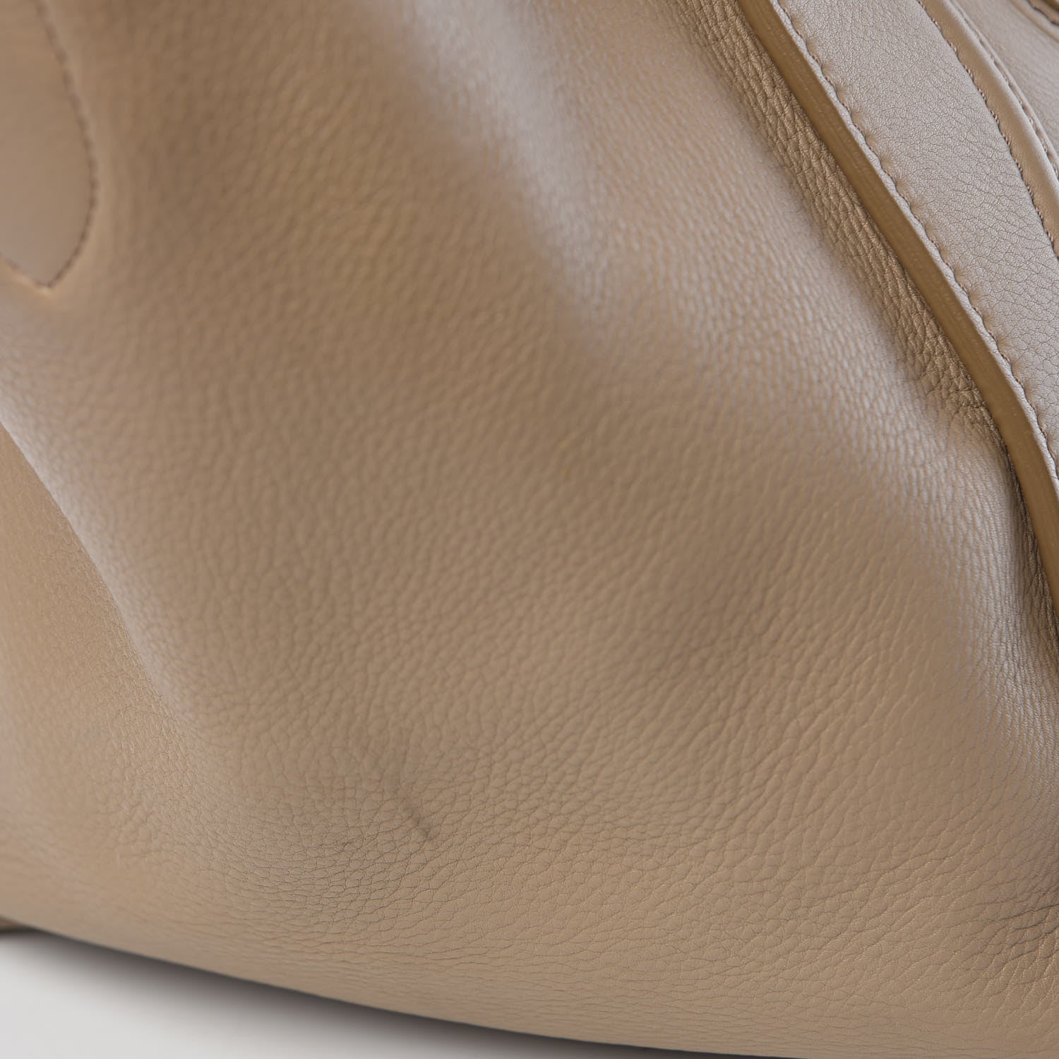 Celine Supple Calfskin Medium Phantom Luggage Beige 14 of 21