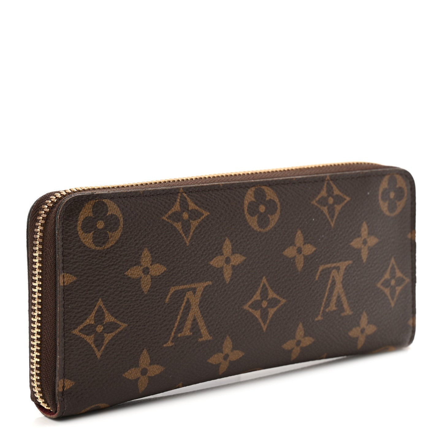 Monogram Clemence Wallet Fuchsia