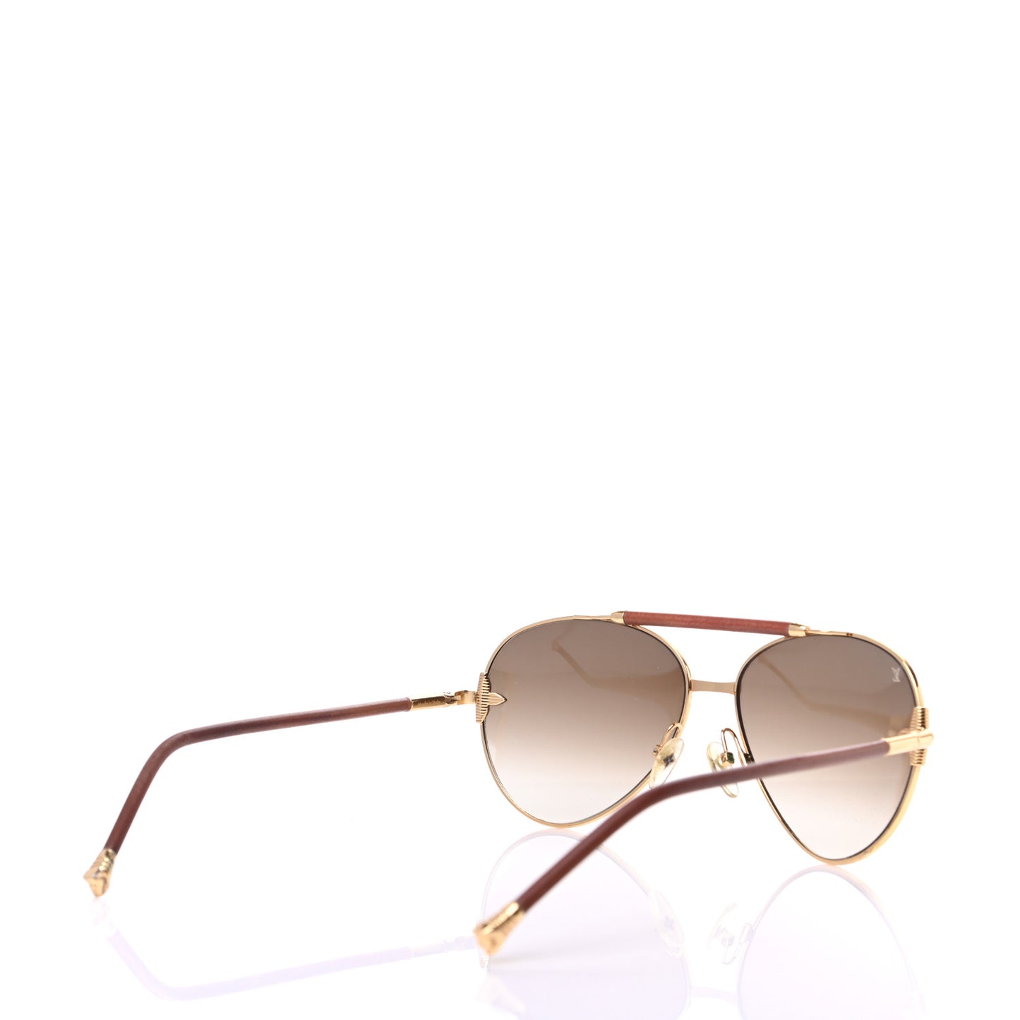 Monogram Aviator Sunglasses Z0568U Brown