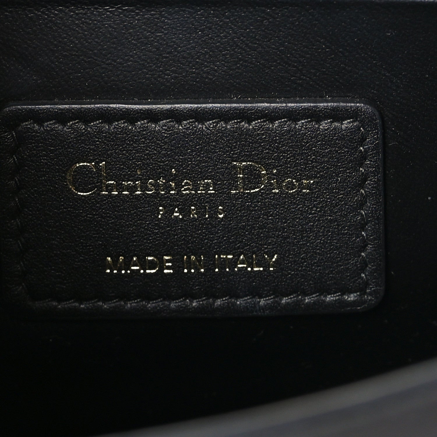 Christian Dior Calfskin 30 Montaigne East West Chain Flap Bag Black 6 of 10