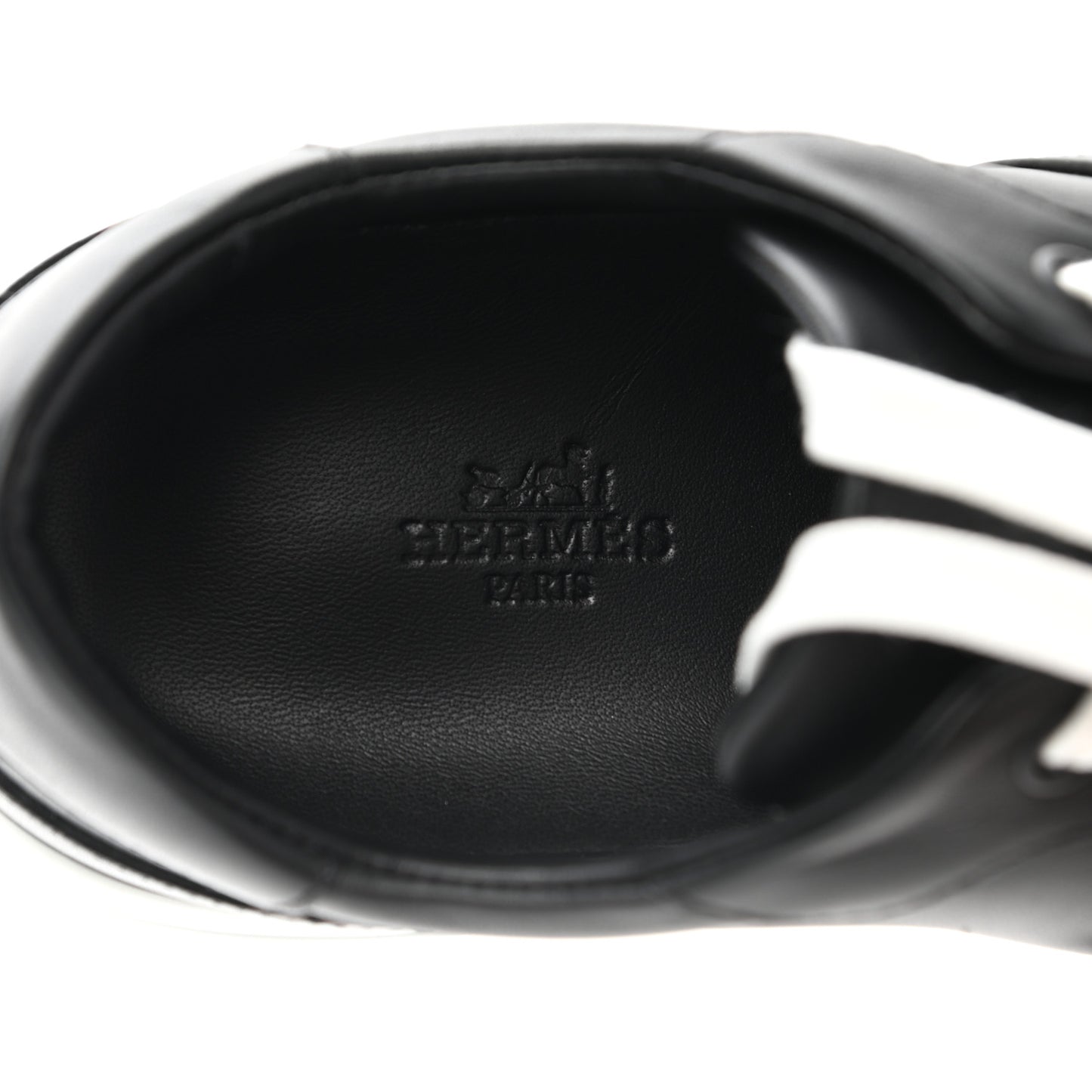 Calfskin Day Sneakers 37 Black