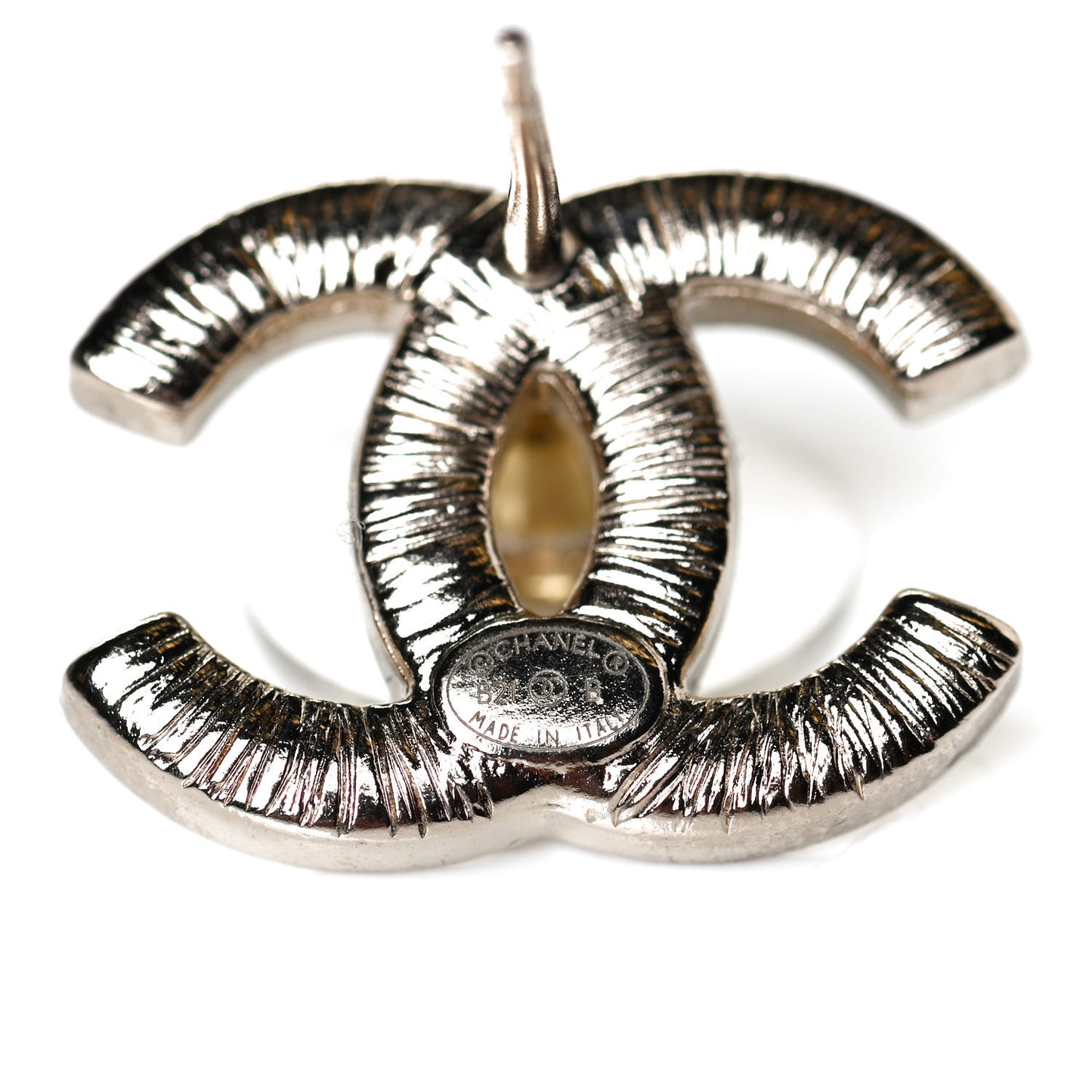 Crystal CC Earrings Gold